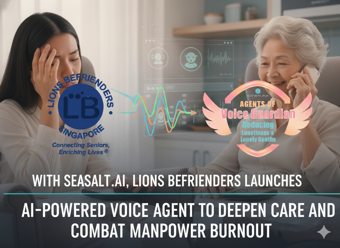 SeaVoice Featured: Voice AI agents for senior care with Lions Befrienders
