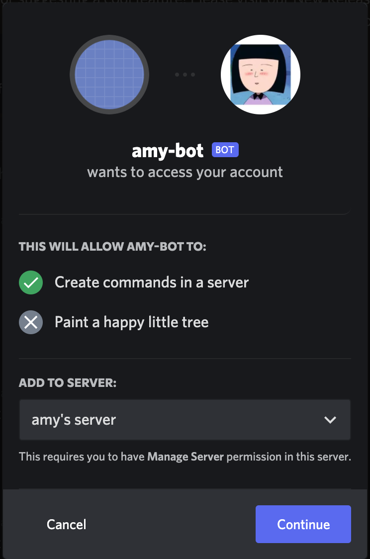 Confirm Discord bot permissions.