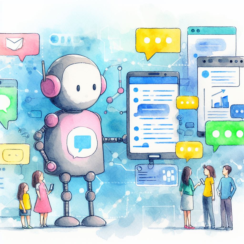 聊天機器人以自然的方式進行對話。在網站、應用程式、社交媒體平台等地提供支援