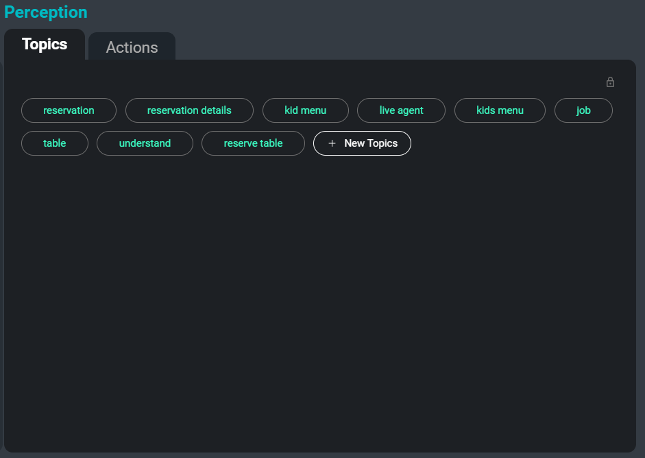 SeaMeet's topic extraction engine extracts topics from a meeting