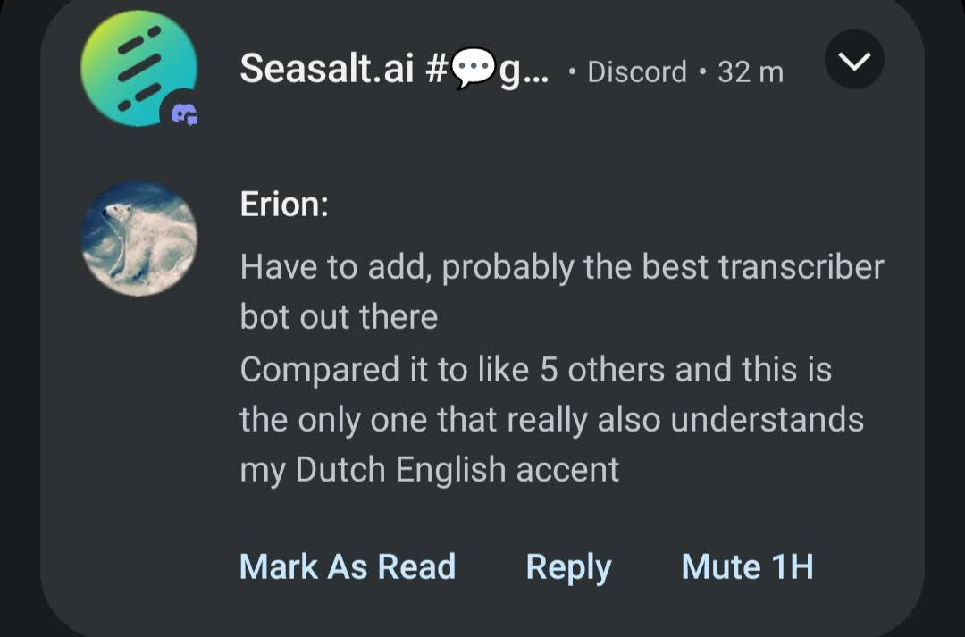 Seasalt.ai nails the Dutch English Accent in the SeaVoice Discord bot!